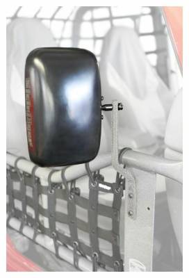 Steinjager - Steinjager Tube Door Side Mirror Kit-Gray Hammertone for Wrangler TJ J0043525