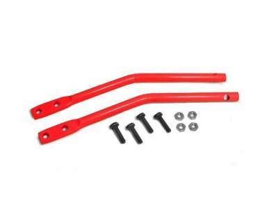 Steinjager - Steinjager Tube Door Mirror Leg Kit Red Baron for Wrangler JK J0046210