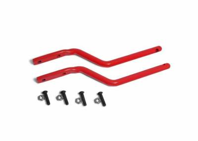Steinjager - Steinjager Tube Door Mirror Leg Kit Red Baron for Wrangler TJ J0046224