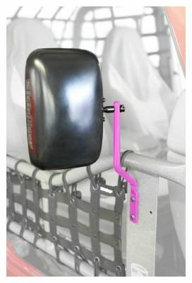 Steinjager - Steinjager Tube Door Side Mirror Kit-Pinky for Wrangler TJ J0043521