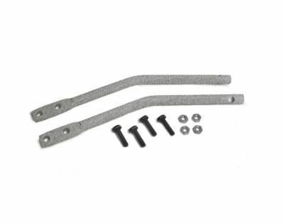 Steinjager - Steinjager Tube Door Mirror Leg Kit-Gray Hammertone for Wrangler JK J0046203
