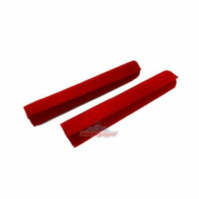 Steinjager - Steinjager Rear Tube Door Arm Rests-Red for Jeep Wrangler JK 4DR J0046099