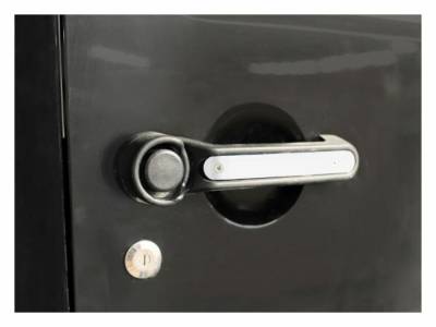 Steinjager - Steinjager Outer Door Handle Trim-Cloud White 5pc. Kit for Jeep JK J0044819