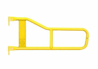 Steinjager - Steinjager Front Tubular Trail Doors-Neon Yellow for Wrangler TJ J0046488