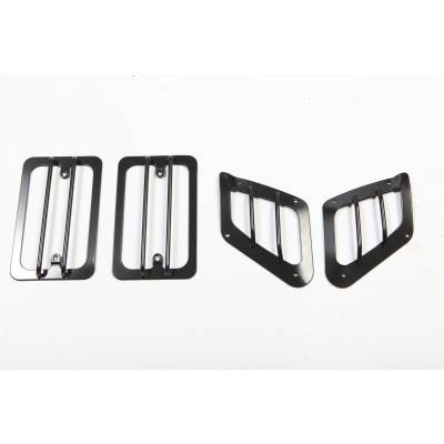 Rugged Ridge - Rugged Ridge 11231.01 Euro Style Turn Signal & Side Marker Guard