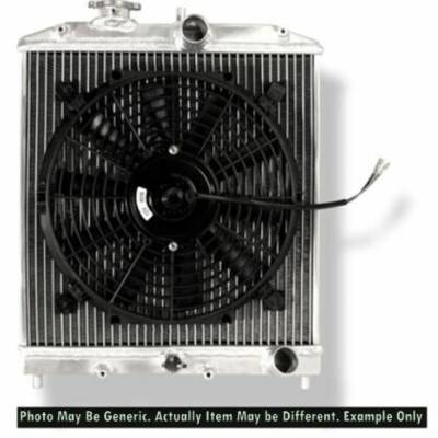BLOX - BLOX Racing BXCC-00101 1/2 Core 2 Row Radiator