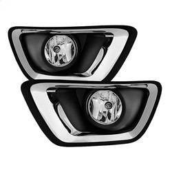 Spyder Auto - Spyder Auto 5082404 Halogen Fog Lights Chrome/Clear for 15-17 Colorado