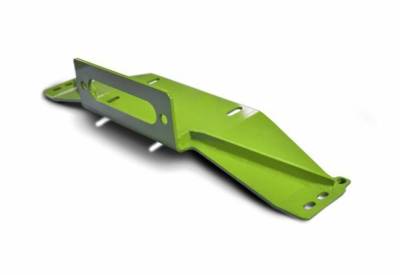 Steinjager - Steinjager Winch Mounting Plate-Gecko Green for Wrangler TJ J0046293
