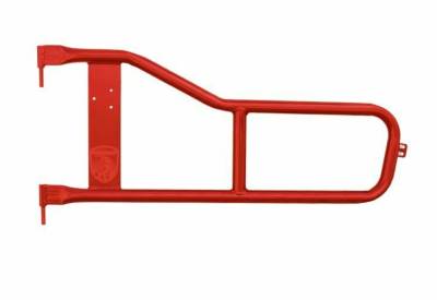 Steinjager - Steinjager Front Tubular Trail Doors Red Baron for Wrangler YJ J0043576