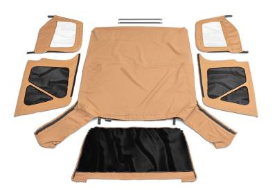 Rampage - Rampage 912917 Factory Replacement Soft Top Spice Denim for 97-06 Wrangler TJ