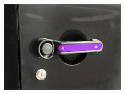 Steinjager - Steinjager Outer Door Handle Trim-Sinbad Purple 5pc. Kit for Jeep JK J0044818