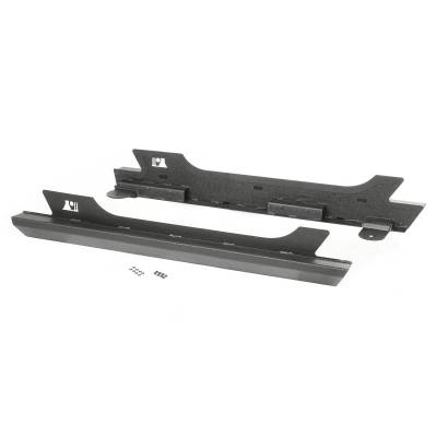Rugged Ridge - Rugged Ridge XHD Steel Rock Sliders Black for Wrangler JK 2DR. 11504.17
