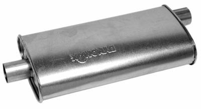 Dynomax - Dynomax 17748 Super Turbo Muffler 2.5" In 2.5" Out Offset/Center