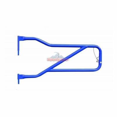 Steinjager - Steinjager Front Tubular Trail Doors-Southwest Blue for Wrangler JL J0048309