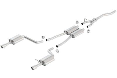 Borla - Borla Exhaust 140100 Cat-Back System for Audi A4 QUATTRO