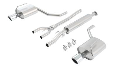 Borla - Borla 140386 S-Type Cat-Back Exhaust Single Split Rear Exit for 09-14 Maxima 3.5