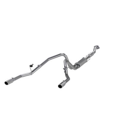 MBRP Exhaust - MBRP Exhaust S5234AL AL 3" Cat-Back 2.5" Dual Rear Exit for 11-14 Ford F150