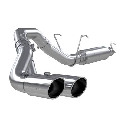 MBRP Exhaust - MBRP Exhaust S5150AL AL 4" Cat-Back One Side Dual Outlet for 14-26 RAM 2500/3500