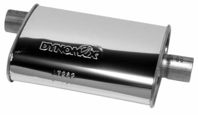 Dynomax - Dynomax 17283 Ultra Flo Stainless Muffler 2.5" Center/Center