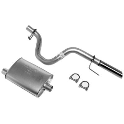 Dynomax - Dynomax 17309 2.25" Cat-Back Exhaust System Aluminized Steel