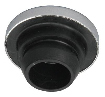 Trans-Dapt Performance - Trans-Dapt 9170 Push-In Oil Cap 1.25" Hole Rubber w/Chrome Top