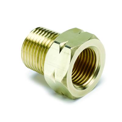 AutoMeter - AutoMeter 2370 Fitting Adapter 3/8" NPT Male Brass Mechanical Temperature