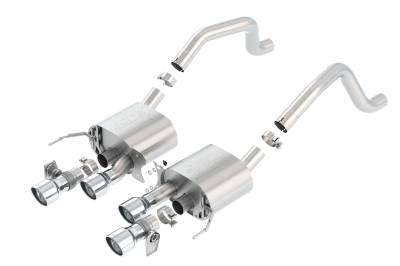 Borla - Borla 11905 ATAK Axle-Back Exhaust Quad Center Rear Exit for 15-19 Corvette 6.2L