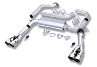 Borla - Borla Exhaust 14555 Cat-Back 3" Adj System 95-97 Camaro/Firebird/Trans Am