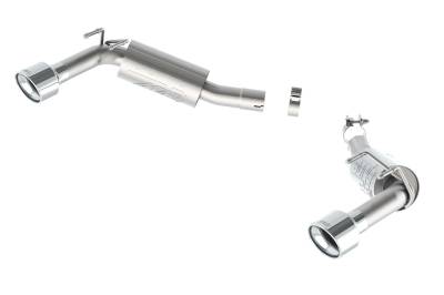Borla - Borla 11851 ATAK Axle-Back Exhaust Single Split Rear Exit 14-15 Camaro SS 6.2L