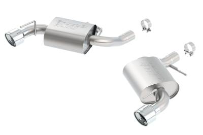 Borla - Borla 11922 S-Type Axle-Back Exhaust Single Split Rear Exit for 16-24 Camaro SS