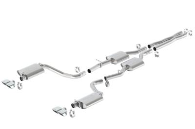 Borla - Borla 140628 ATAK Cat-Back Exhaust Dual Split Rear Exit for 15-23 Challenger R/T