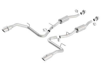 Borla - Borla Exhaust 140052 S-Type Cat-Back System 03-04 Ford Mustang