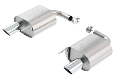 Borla - Borla 11939 ATAK Axle-Back Exhaust Single Split Rear Exit for 15-23 Ford Mustang