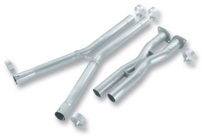Borla - Borla Exhaust 60089 X-Pipe w/Mid-Pipes for 05-08 Chevy Corvette