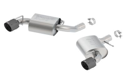 Borla - Borla 11922CFBA S-Type Axle-Back Exhaust Single Split Rear Exit for 16-24 Camaro