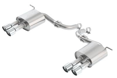 Borla - Borla 11942 S-Type Axle-Back Exhaust Dual Split Rear Exit for 17-19 Fusion 2.7