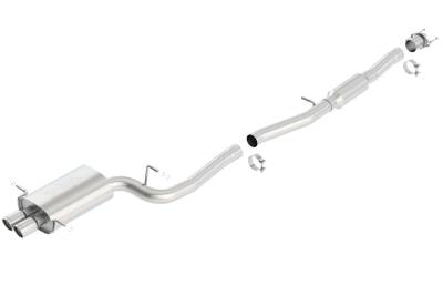 Borla - Borla Exhaust 140053 Cat-Back System for 02-07 Impreza