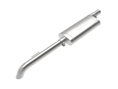 aFe Power - aFe 49-48082 Rock Basher 3" Hi-Tuck Exhaust System for 20-25 Gladiator JT 3.6L