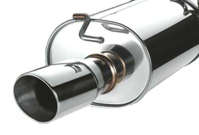 APEXi - APEXi Integration 156-A011 WS2 Universal Muffler NA Style Piping