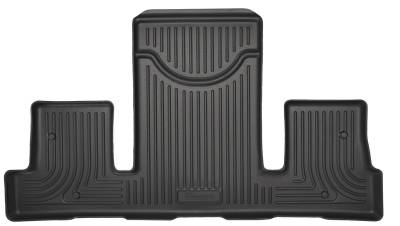 Husky Liners - Husky Liners 19221 Black 3rd Row Floor Liners for 07-17 Acadia/Outlook/Traverse
