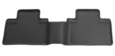 Husky Liners - Husky Liner Classic Series 2nd Row Floor Liners Black for Toyota Tundra 65201