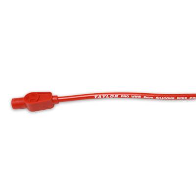 Taylor Cable - Taylor Cable 70264 8mm Tinned Copper Wire Pro Spark Plug Wire Set Red Universal