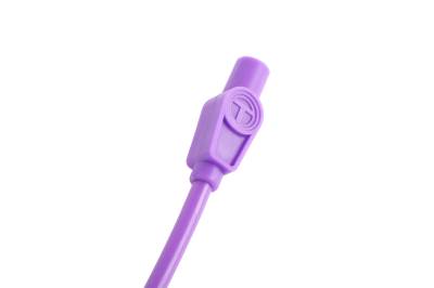 Taylor Cable - Taylor Cable 73155 8mm Spiro-Pro Spark Plug Wire Set Purple 180-DEG Universal