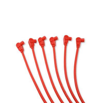 Taylor Cable - Taylor Cable 72200 8mm Spiro Pro Spark Plug Wire Set Custom Fit Red GM 3.1/3.4