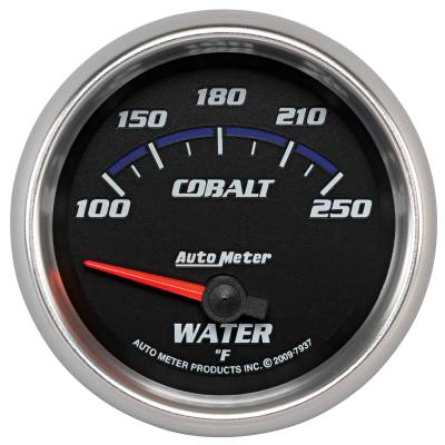 AutoMeter - AutoMeter 7937 Air Core Electric Cobalt Water Temperature Gauge 100-250F 2-5/8"
