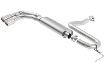 Borla - Borla 11945 S-Type Axle-Back Exhaust Dual Left Rear Exit for 17-19 Cruze RS 1.4