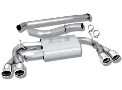 Borla - Borla 140312 S-Type Cat-Back Exhaust Dual Rear Exit for 08-14 Subaru WRX 2.5L