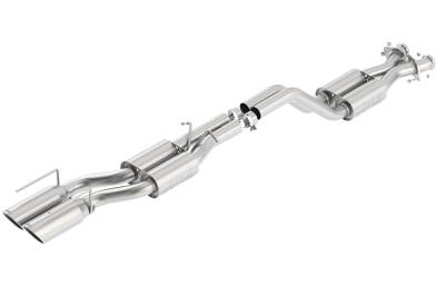 Borla - Borla Exhaust 140245 S-Type Cat-Back System for GRAND CHEROKEE WK