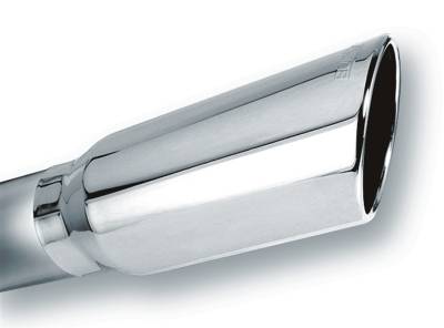 Borla - Borla Exhaust 20249 Universal 14" Long Tip 4" Inlet 5" Single Round Outlet
