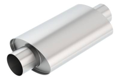 Borla - Borla 400372 XR-1 SS Multicore Racing Mufflers 3" In/3" Out 4.25 x 7.88" Oval